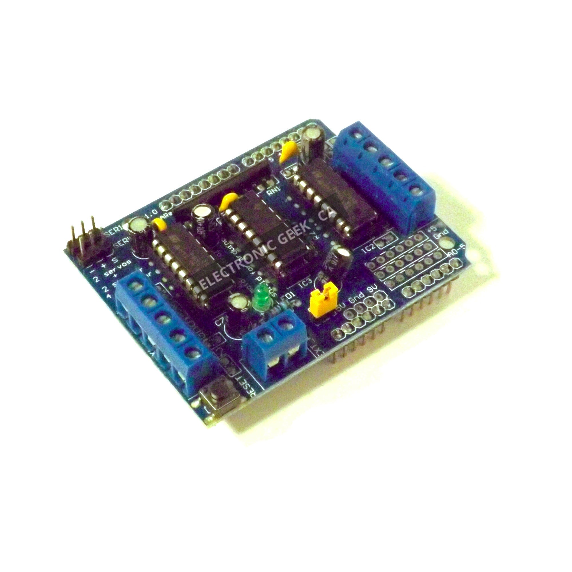 L293d Motor Control Shield For Arduino Electronicgeekca