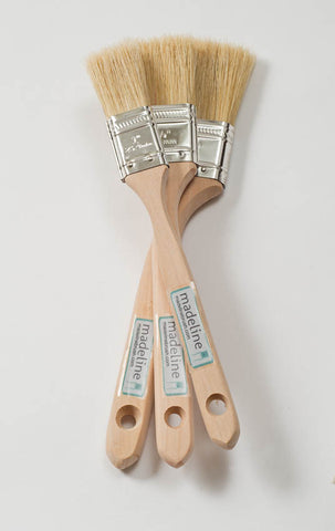 Madeline Natural Bristle Paint Brushes
