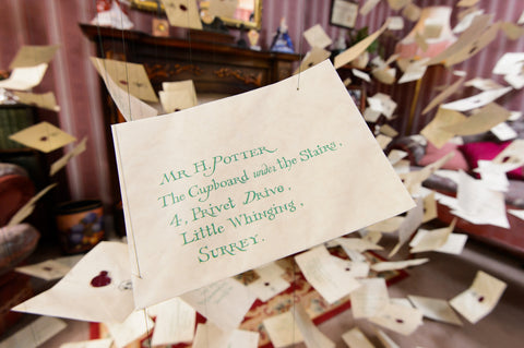 Close Up Of The Letters At Number 4 Privet Drive