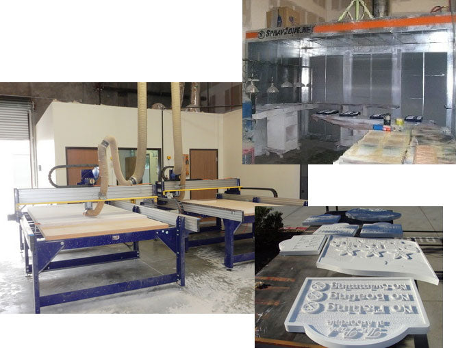 HDU law office sign manufacturing equipment
