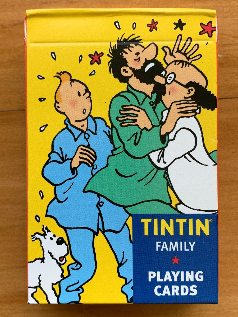 The Adventures of Tintin Playing Cards 