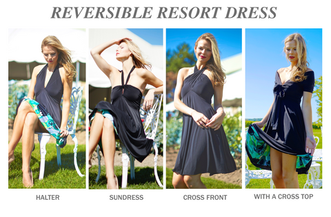 Diane Kroe - Reversible Resort Dress - Capsule Wardrobe