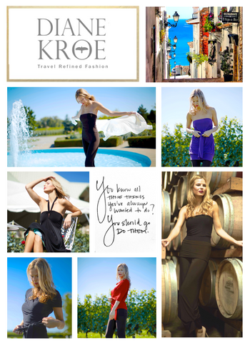 Diane Kroe 10 pc capsule wardrobe