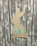 Profile Bunny Door Hanger Unfinished
