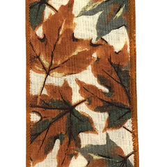 Fall Ribbon with leaves