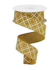 Mustard Yellow Ribbon