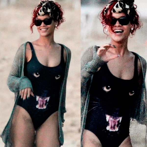 Rihanna black panther swimsuit by smooooth clothing