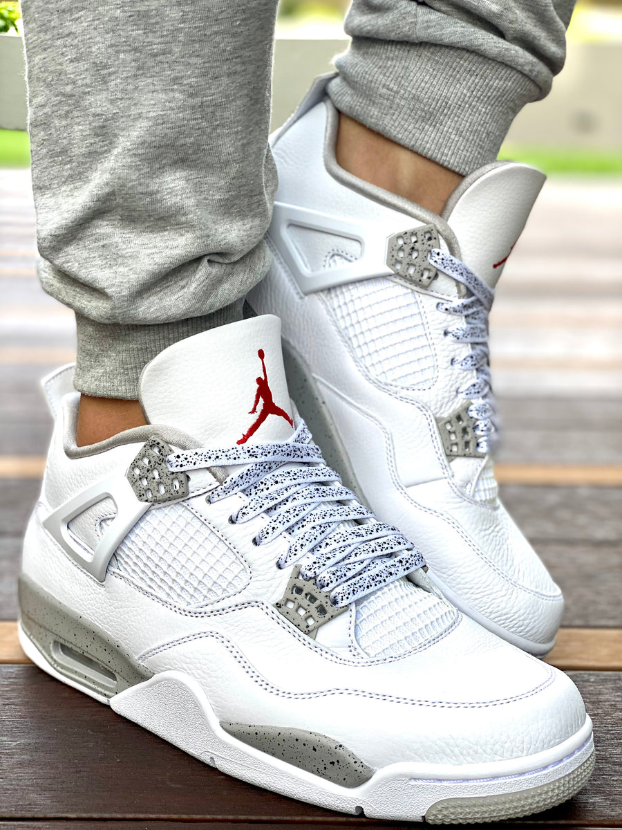 Cement Laces for Air Jordan 4 : What 