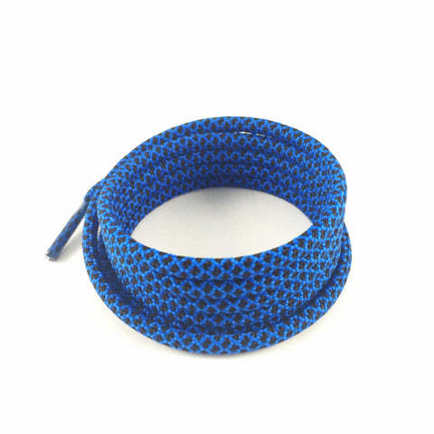 2tone electric blue rope shoelaces