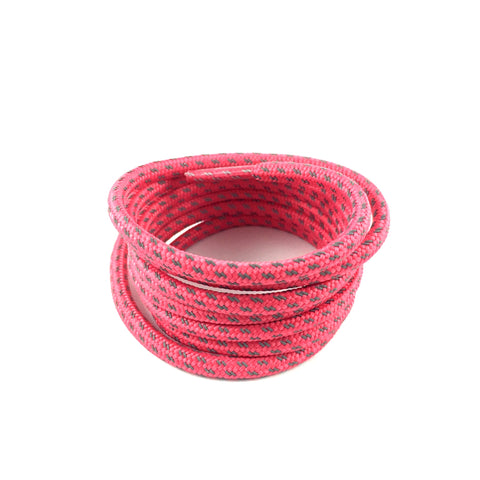 3m cross grain pink rope shoelaces