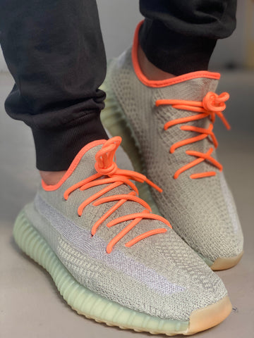 https://www.slickieslaces.com/products/basics-rope-laces-desert-sage-orange-for-yeezy-boost-350-v2-desert-sage