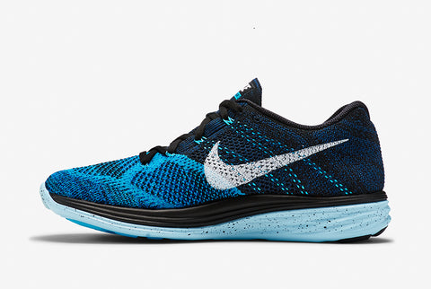 nike flyknit lunar 3 blue