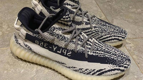 A closer look at the Yeezy Boost 350 V2 "Turtle Dove" samples