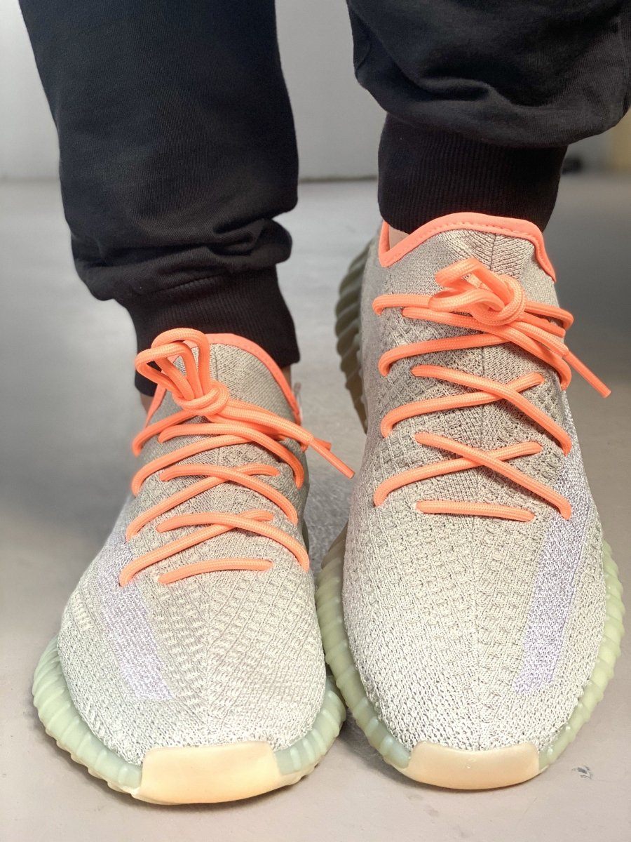 yeezy desert sage laces