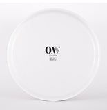 Maze Grey/White Round Tray - SOLD OUT