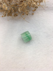 Light Green Jade Barrel (PE357)