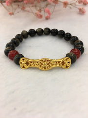 24K Pure Gold Ruyi Bracelet (BR170)