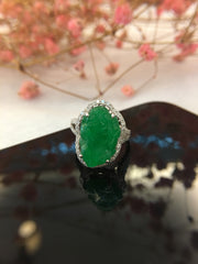 Green Jade Ring - Pixiu (RI129)