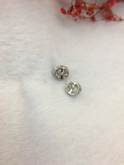 Icy Jade Ring & Earrings - Cabochons (EA329)