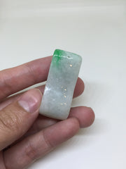 White With Green Pendant - Pixiu (PE099)