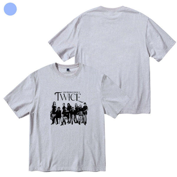 TWICE WORLD TOUR アメリカ 限定グッズ【Tシャツ05】L