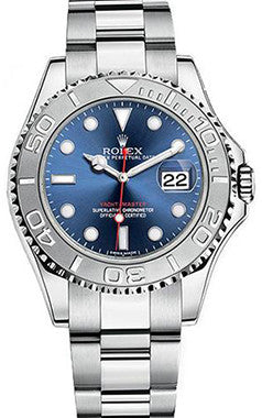 Rolex - Yacht Master 40 - Stainless steel and Platinum Watch Brands Direct - Luxury Watches at the Largest Discounts