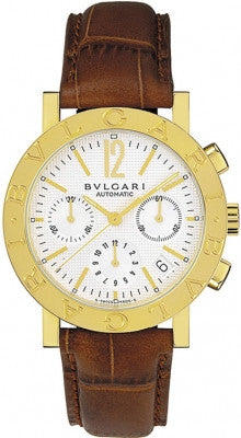 bvlgari yellow gold watch