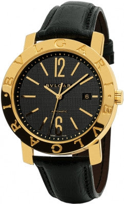 bvlgari yellow gold watch