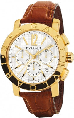 bvlgari chronograph gold