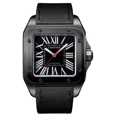 Cartier - Santos 100 - DLC Stainless 