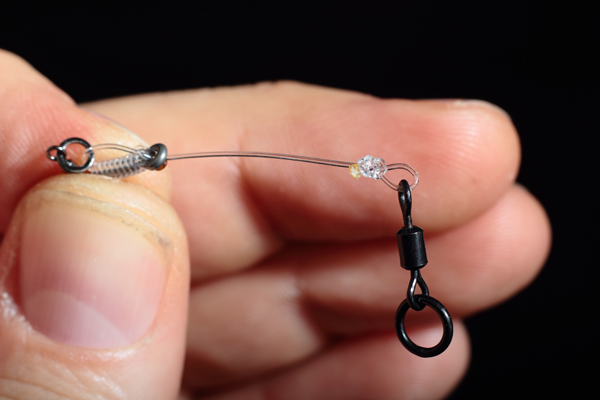 a nice round Loop formed by the swivel, this will allow your chod rig to perform to its optimum