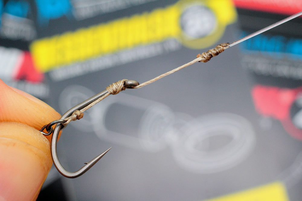 How to tie a Combi rig: The finished Combi rig with a tweak