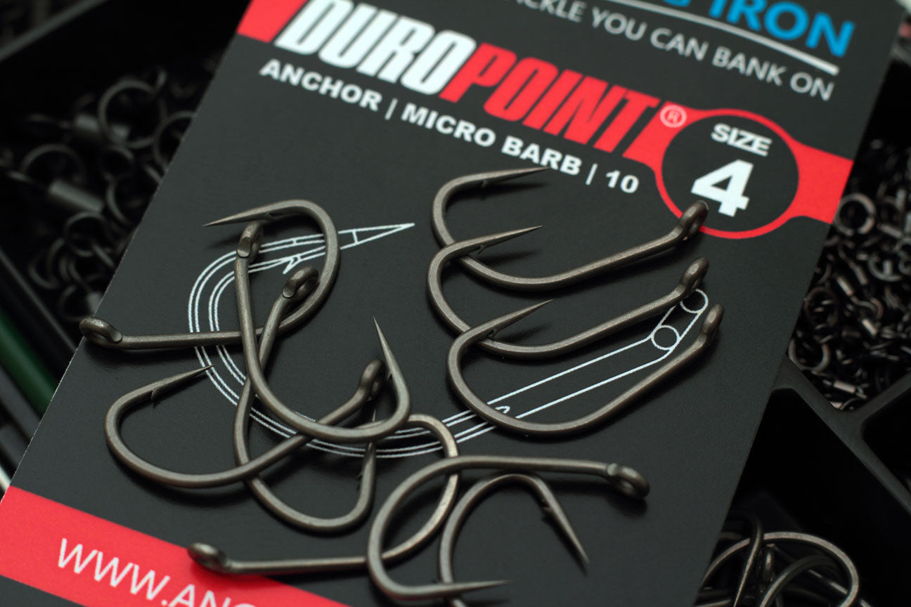 Another view of the awesome Duropoint Anchor hooks in a size 4