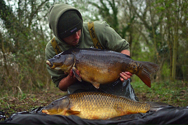 Dan Handley rounded off his time on the berkshire club water in style with this fantastic brace of carp