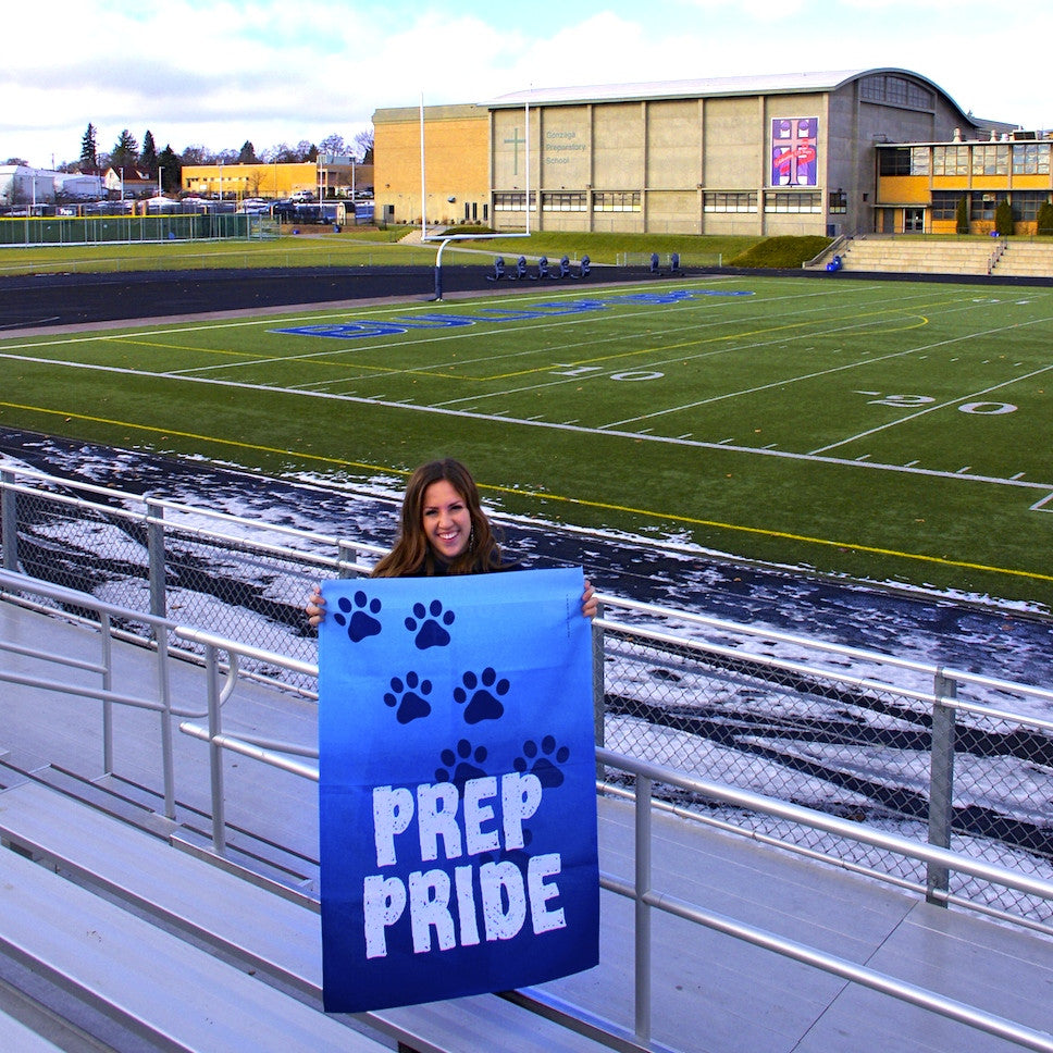 PREP PRIDE (large flag) Our Team Our Turf
