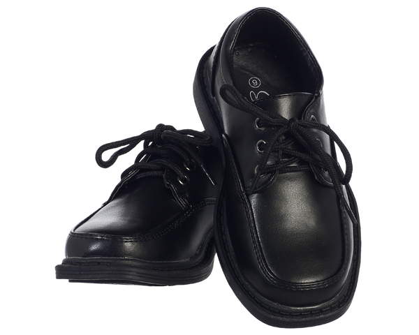 boys black oxford