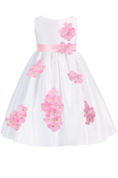 baby girl pink occasion dress