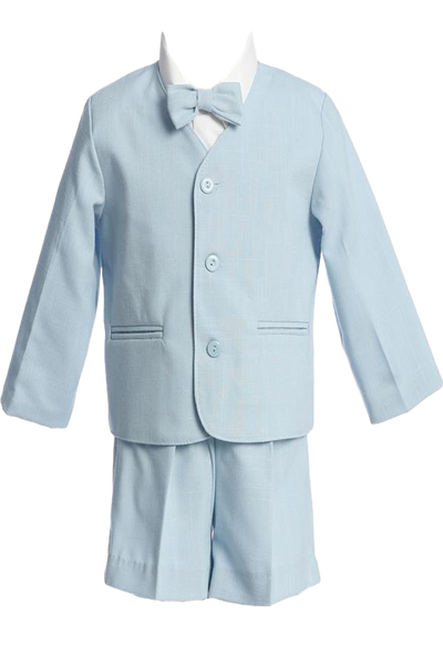 baby blue boys suit