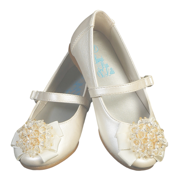 baby girl ivory dress shoes