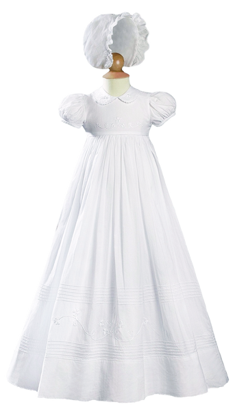 christening gown baby