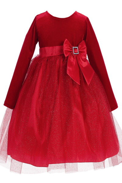 red holiday dresses for girls