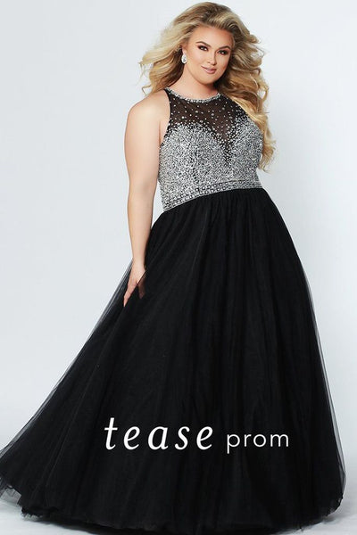 size 14 formal gown