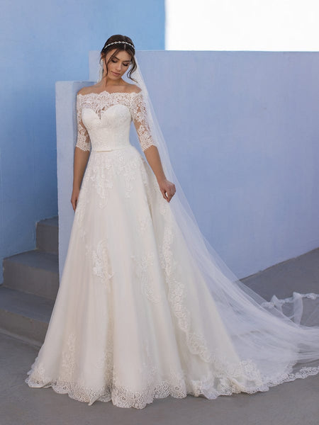 size 28 wedding dress with sleeves