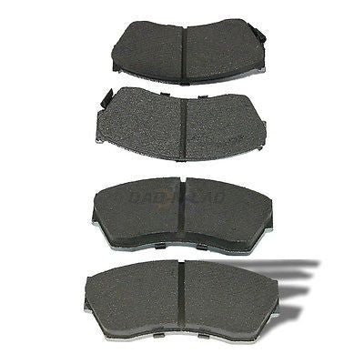 AutoSpecialty 24-451-02 Plus Series Front Semi-Metallic Shimmed Disc Brake Pads