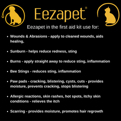 Eezapet - a must for the pet first aid kit