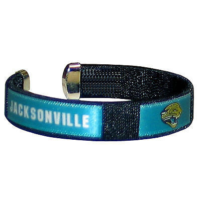 NFL Jacksonville Jaguars Fan Band Bracelet Wristband Logo String Cuff Football
