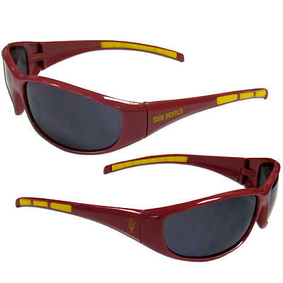 NCAA Arizona State Sun Devils 3 Dot Sunglasses Team Logo Series Sport Wrap Style