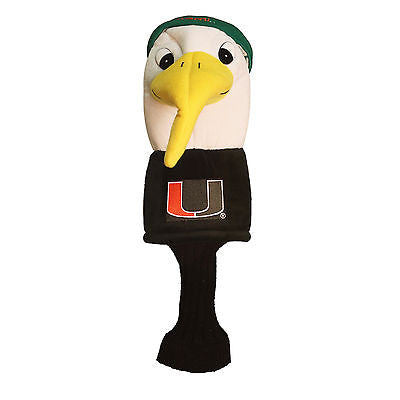 NCAA Miami Hurricanes Mascot Golf Headcover Driver Club Jumbo Animal Head Cover