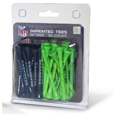 NFL Seattle Seahawks Regulation Golf Tees 50 Pack Club Accessory Driver Tee