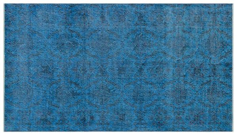 Vintage Teppich blau